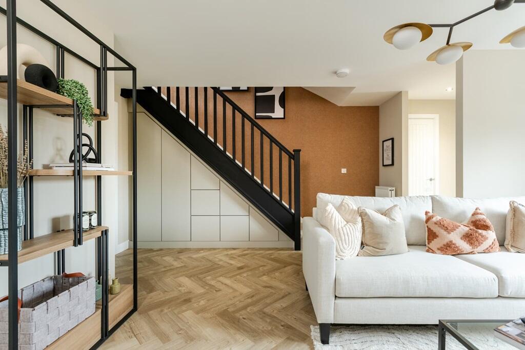 Upgrade to include additional under stair storage
