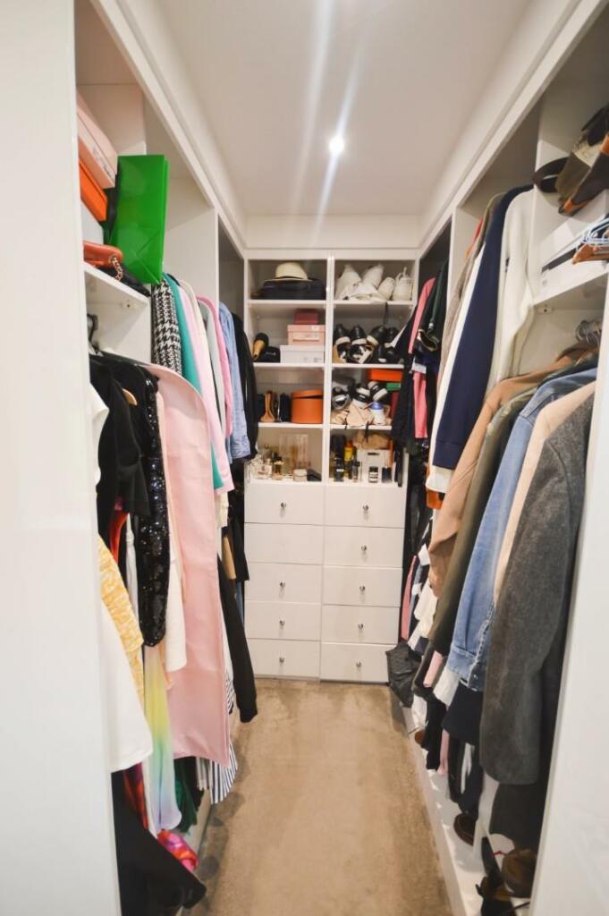 Walk in wardrobe