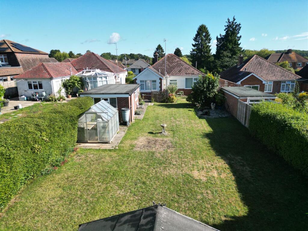 Ariel View Rear Garden