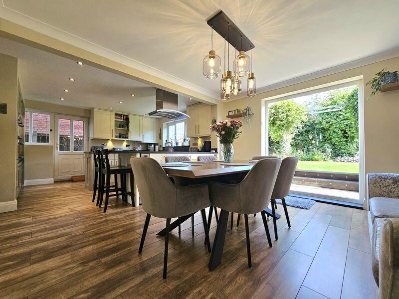 Dining Area into Kitchen