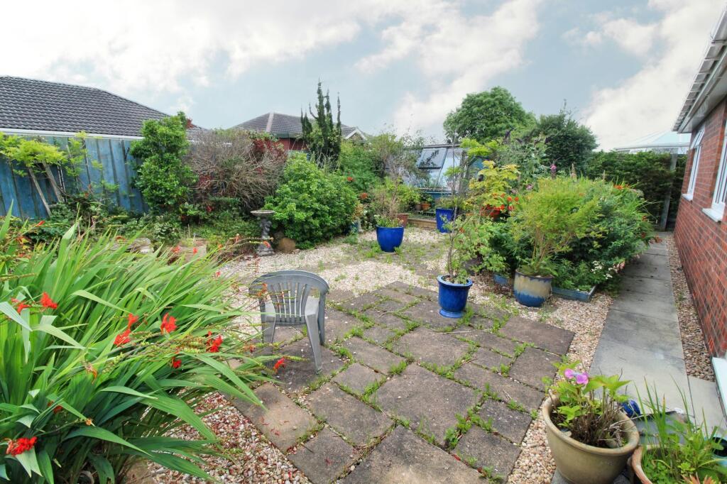 Rear garden