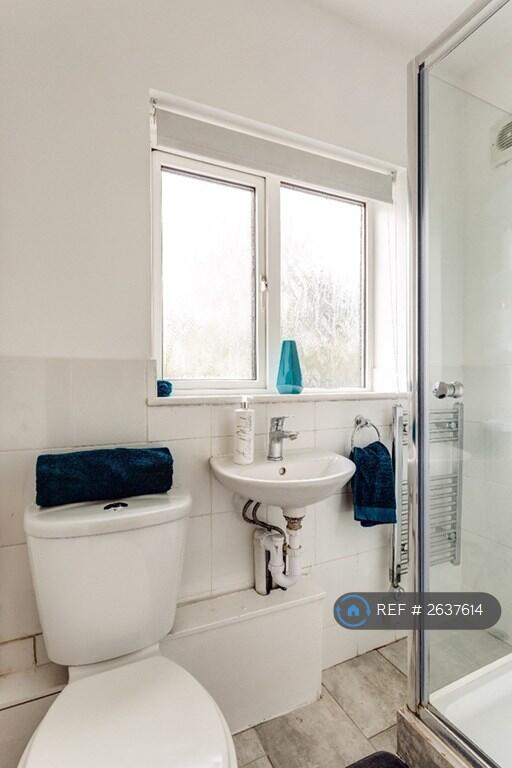 Bathroom With Toilet And Shower 