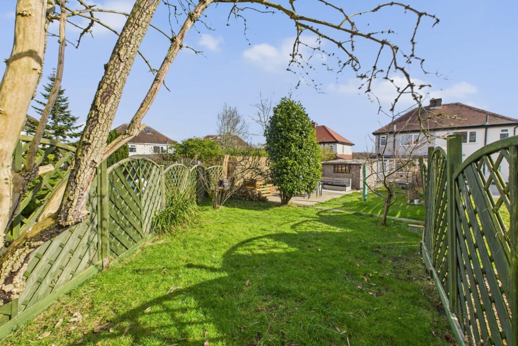 Rear garden