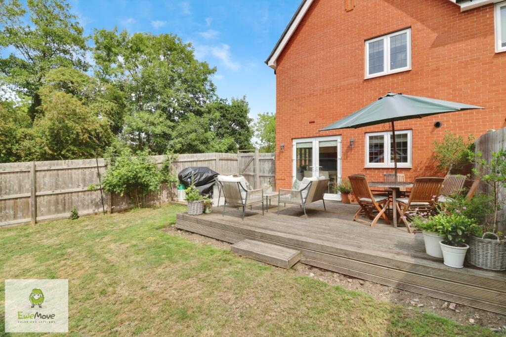 Back garden - EweMove Cannock