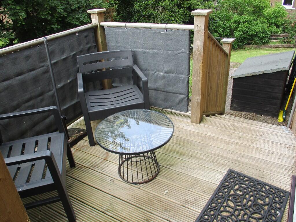 Rear Decking Area