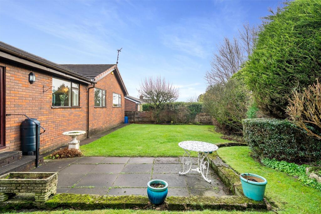 Rear of Property and Patio