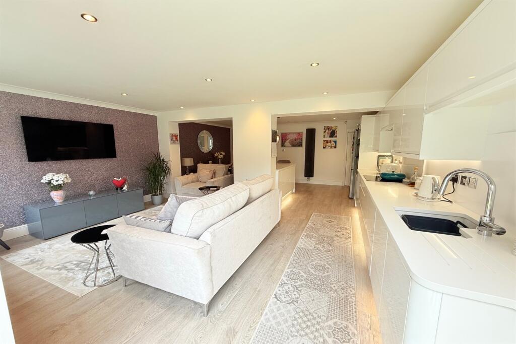 Family Room and Kitc