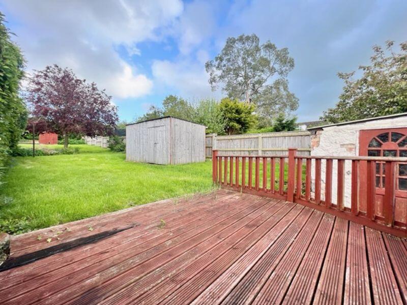 Decking to garden view 2
