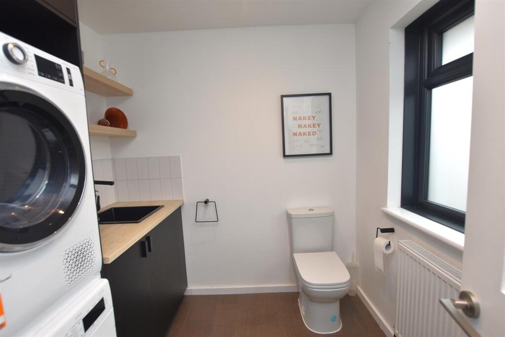 Utility Room/Cloakroom W.C.