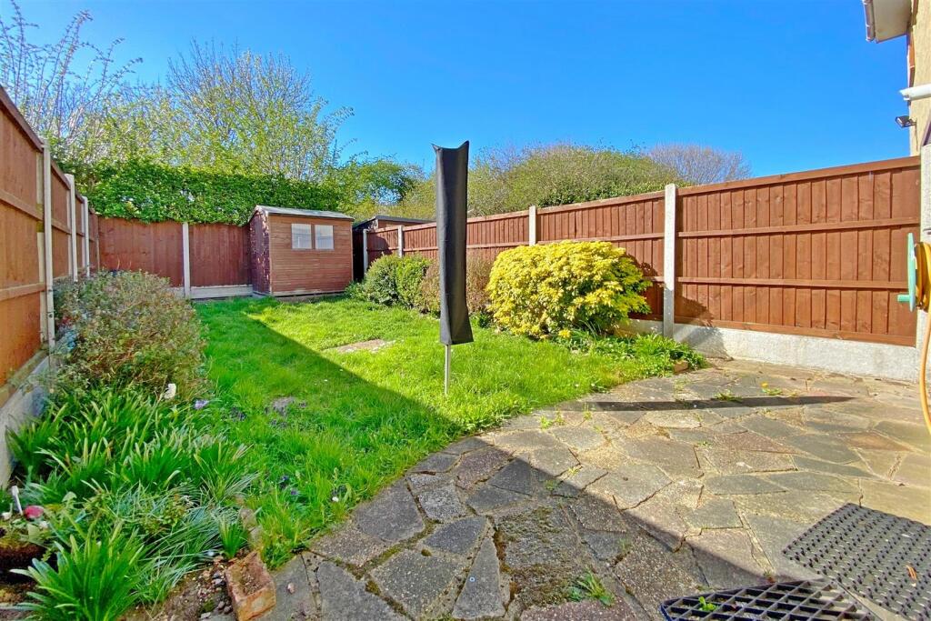 Rear Garden - West Facing