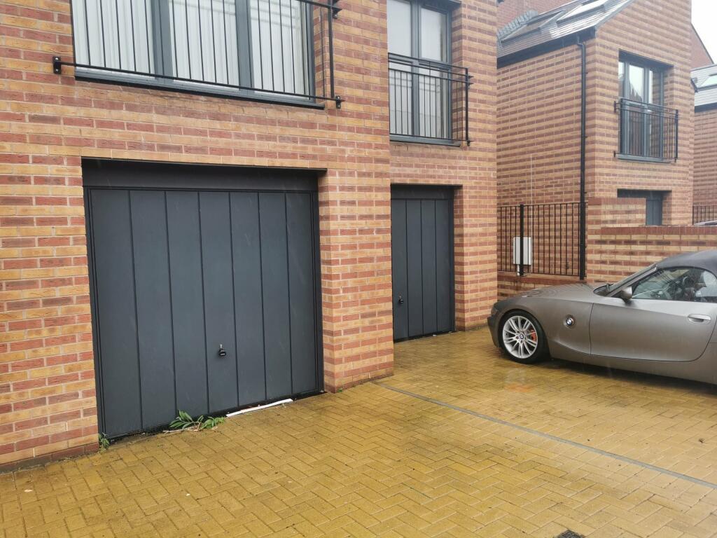 Rear of property