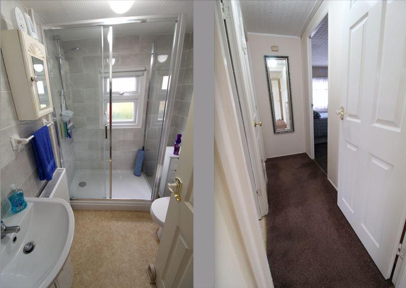 Bathroom and Hallway