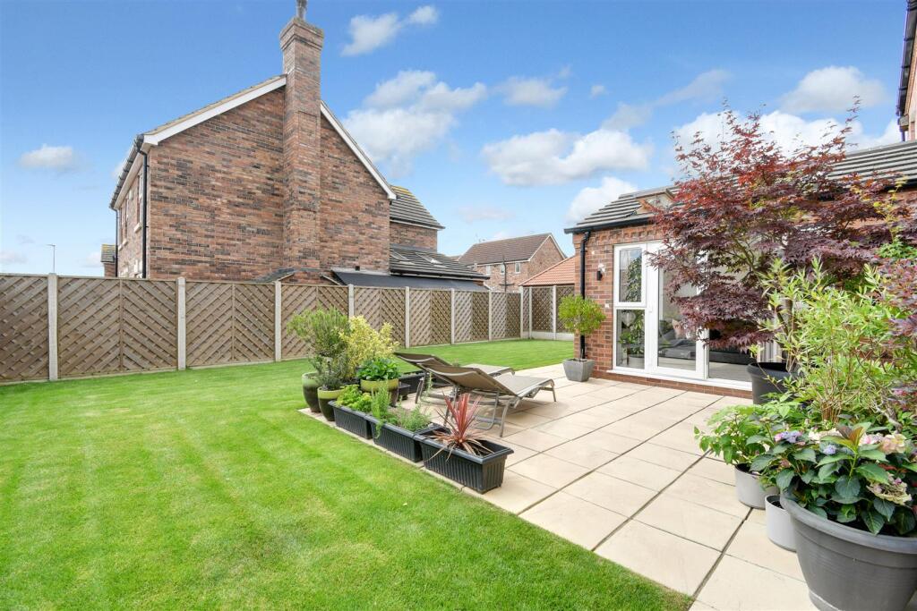 Rear garden