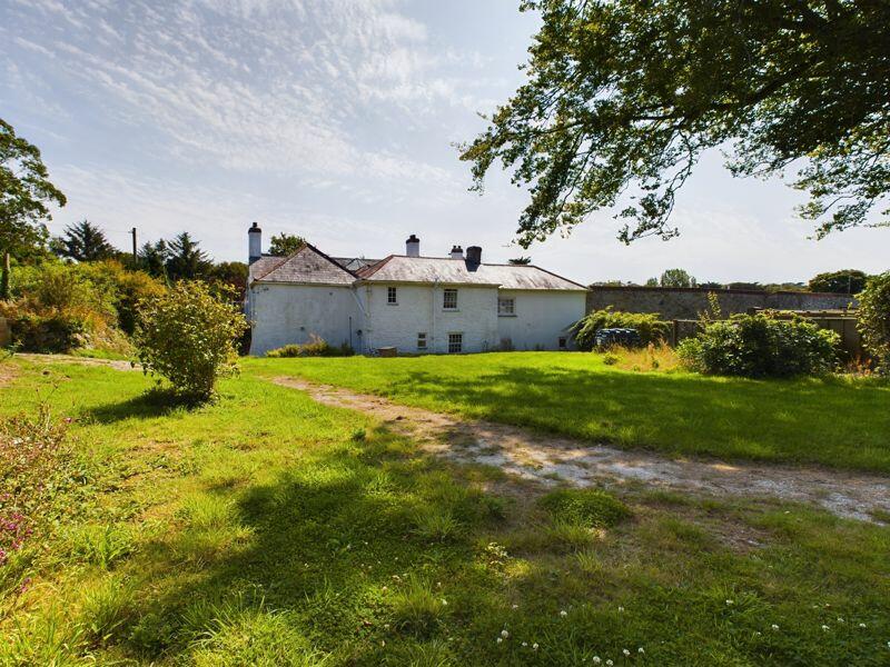 rear elevation and garden