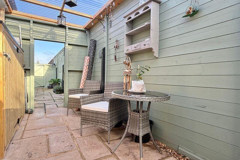 Rear Covered Courtyard