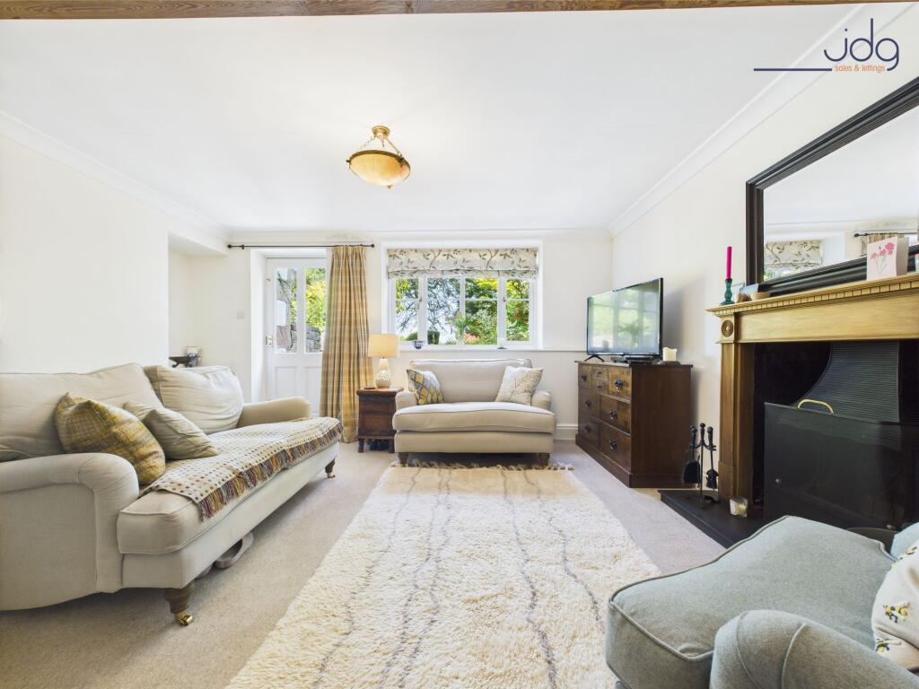 Living Room with open fire