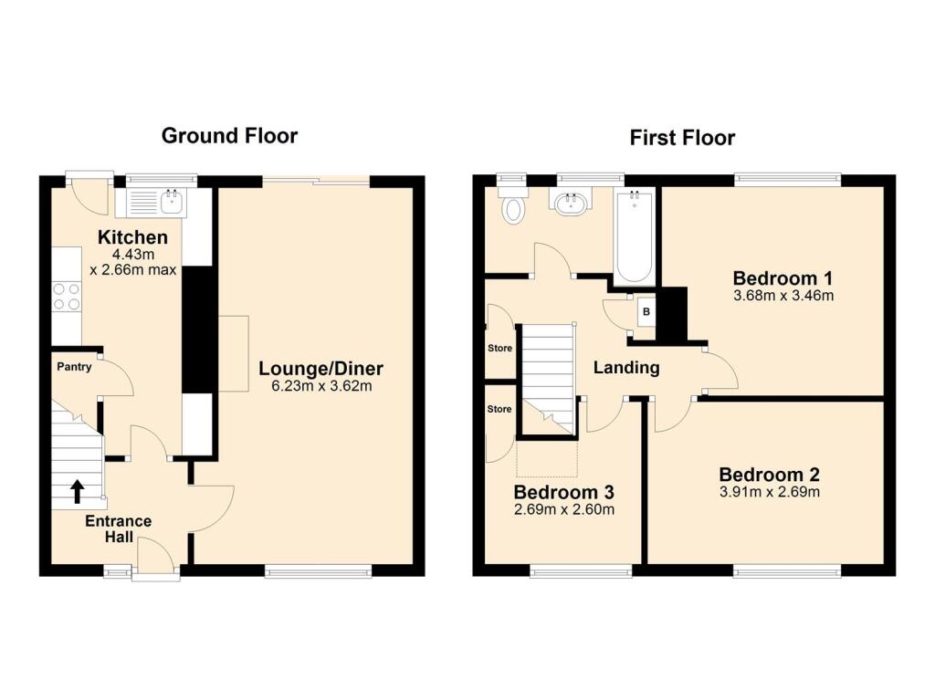 Floorplan 5 Alwyn Road, Thorne - all floors.JPG