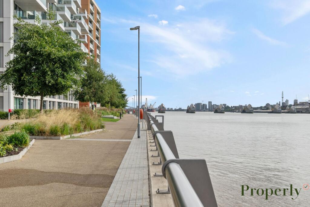 Riverside development