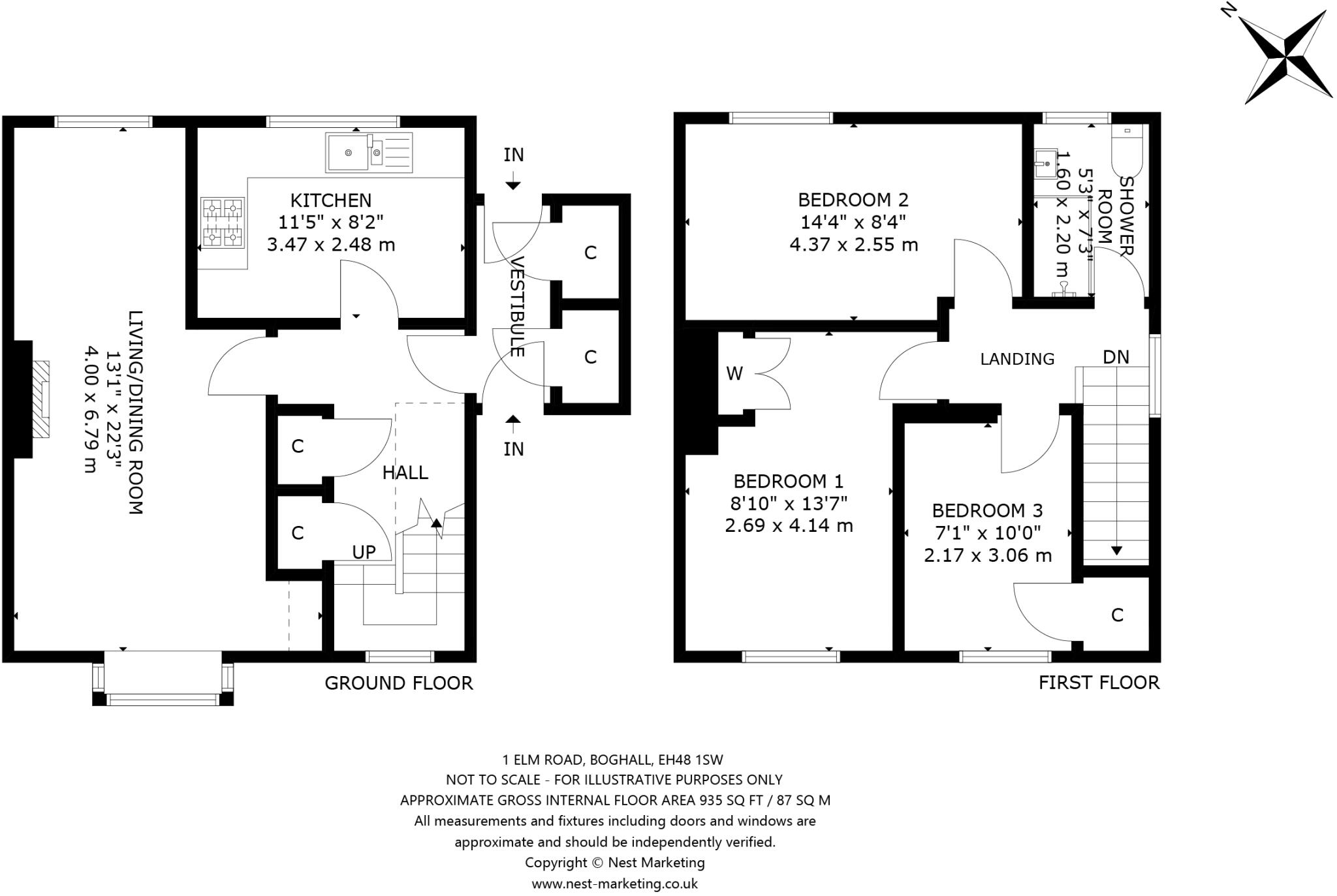 1 Elm Road, Boghall, Bathgate EH48 1SW