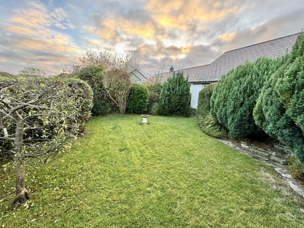 Rear garden