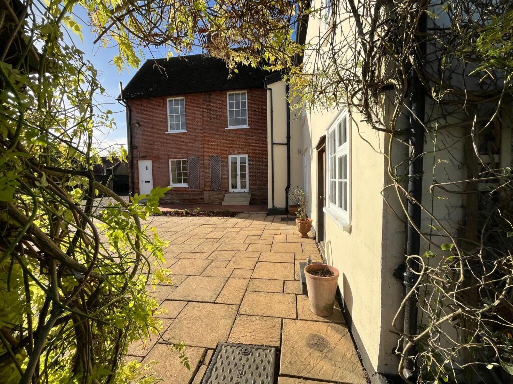 Rear of the property