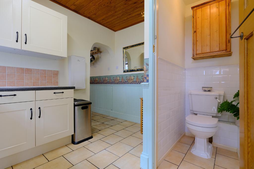 Utility room and cloakroom