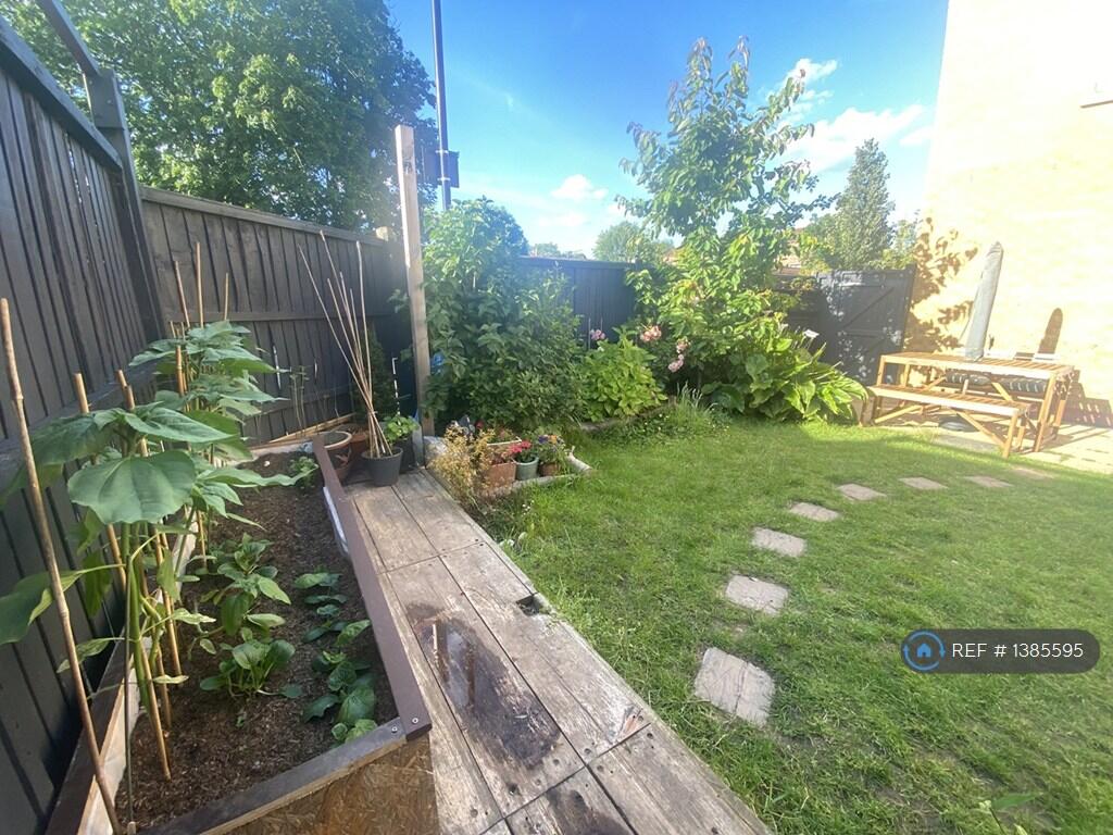 Lawned Garden Area