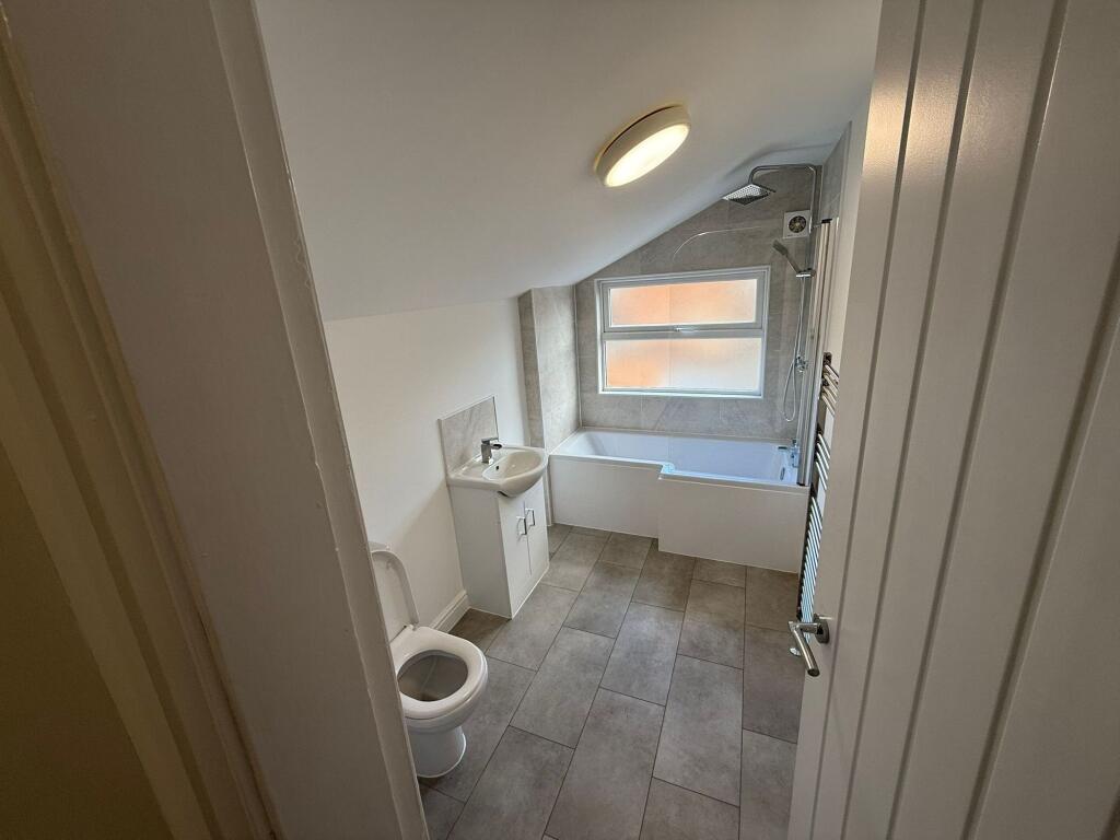 Modern house bathroom