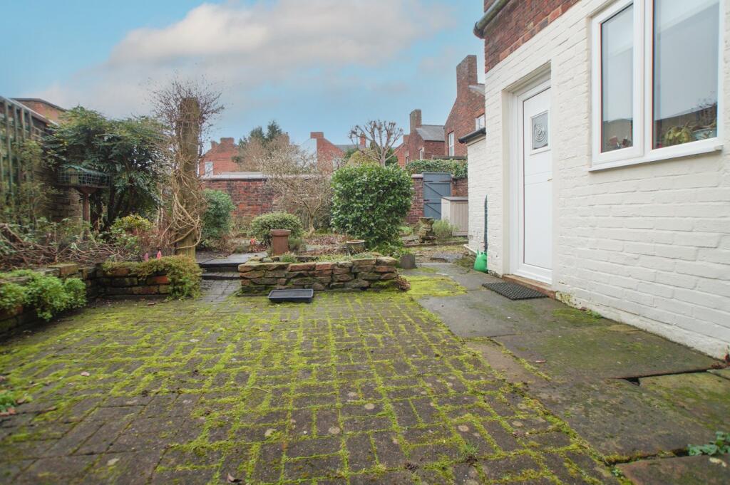 Rear garden