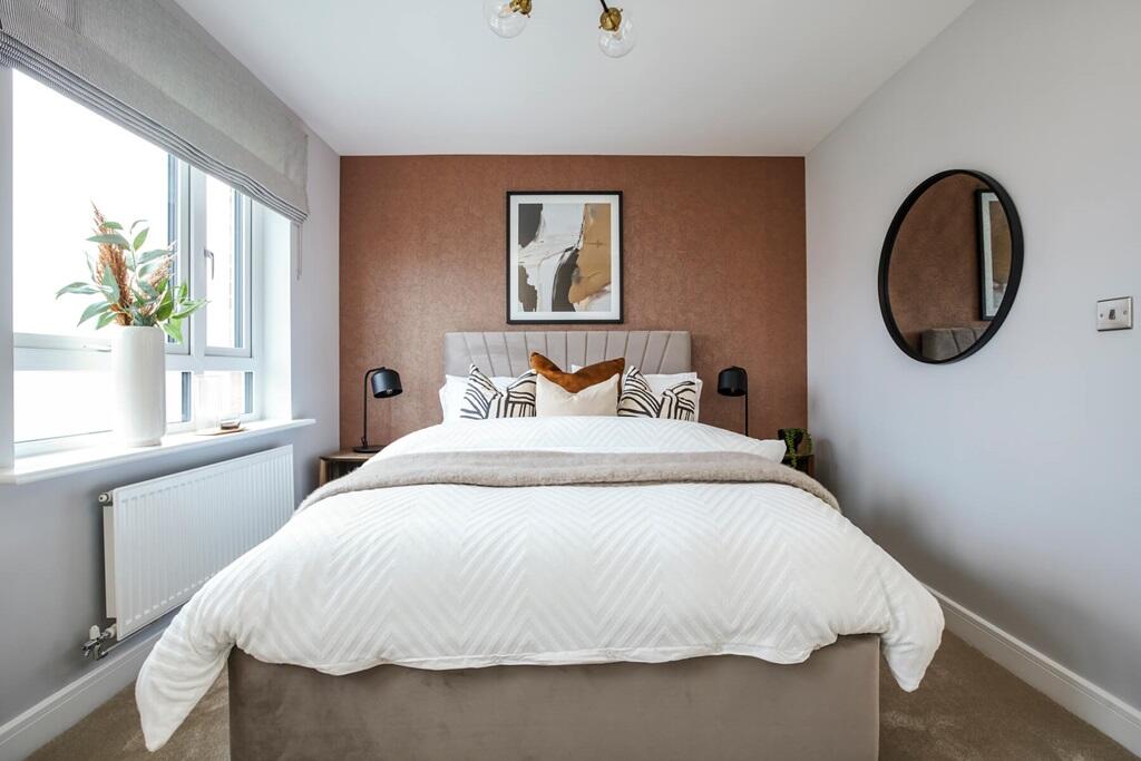 With space for a double bed