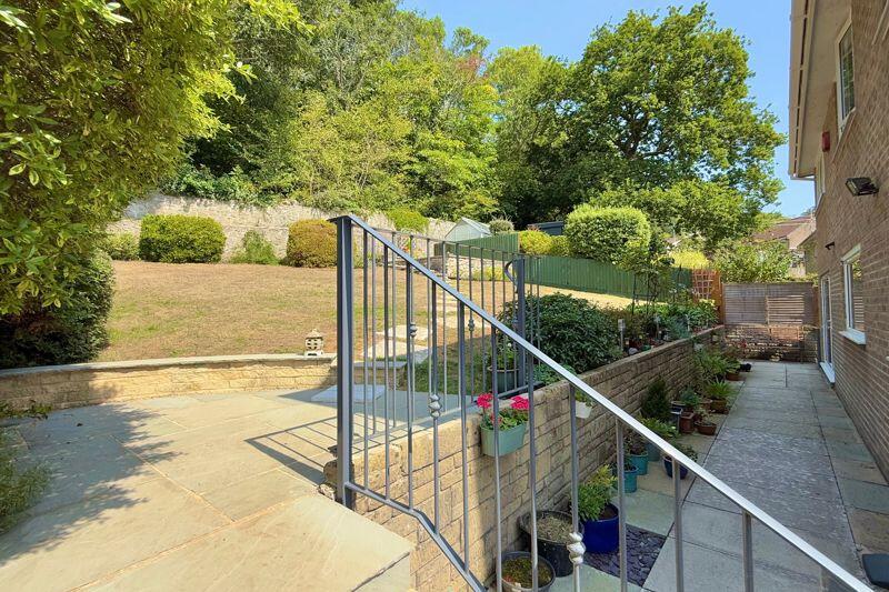 Rear Garden onto Woods