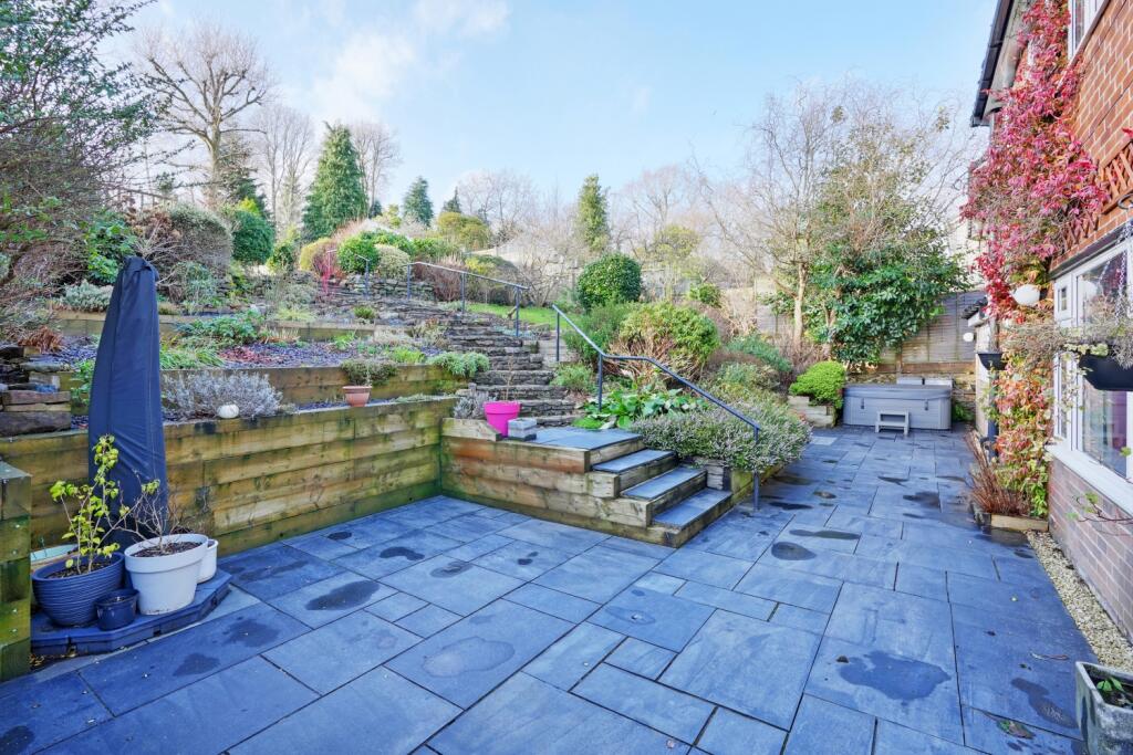 Rear patio