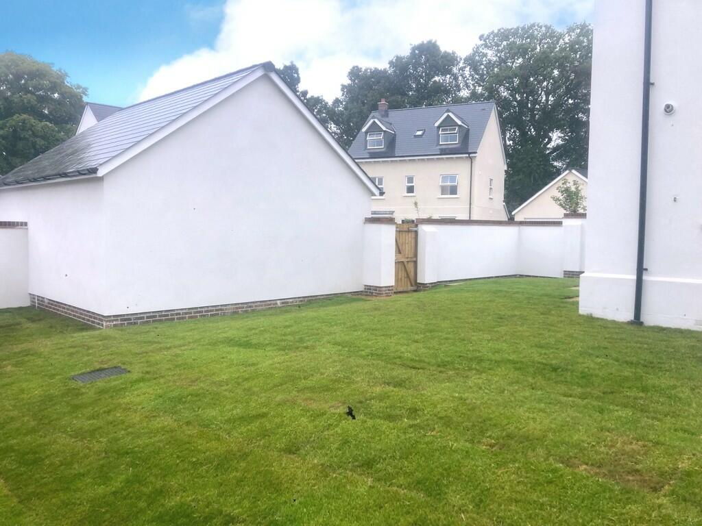 Rear garden