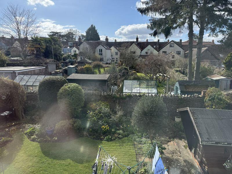 view from rear upstairs