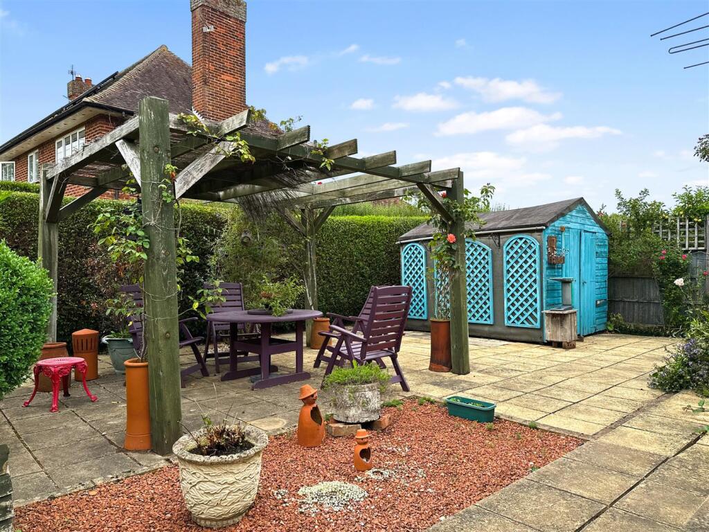 Lovely Paved Seating Area 358