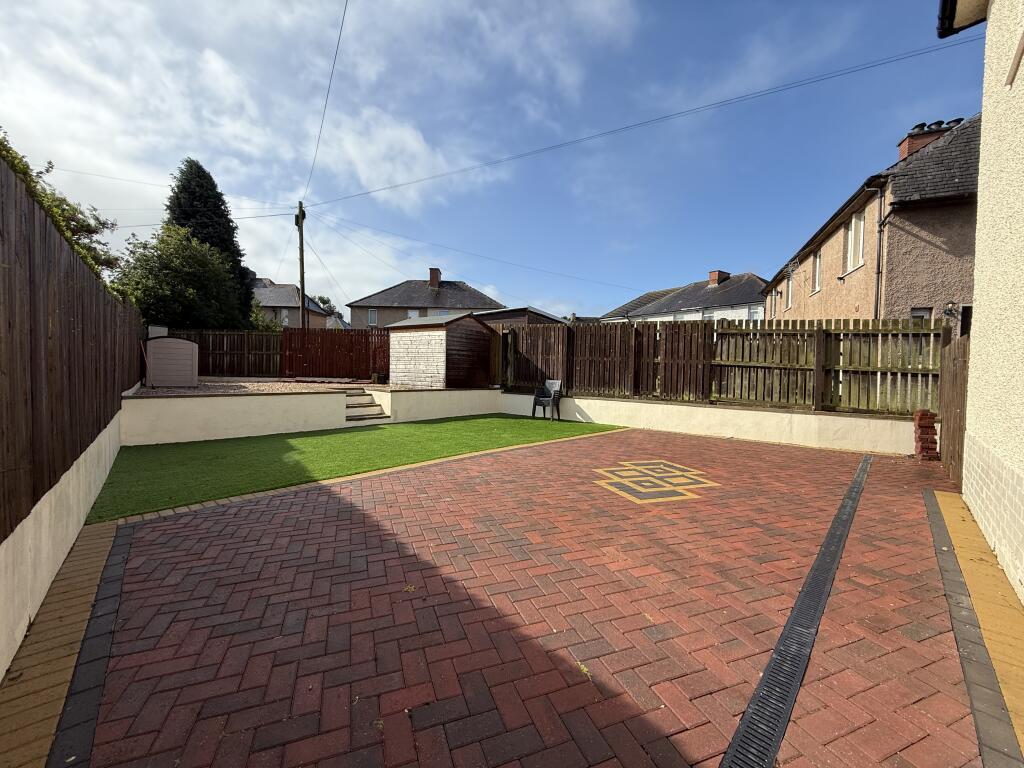 Rear garden