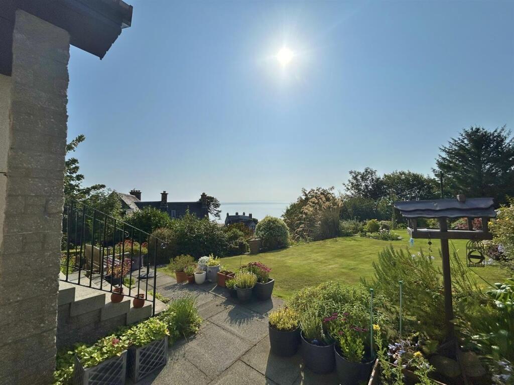 Gardens and view