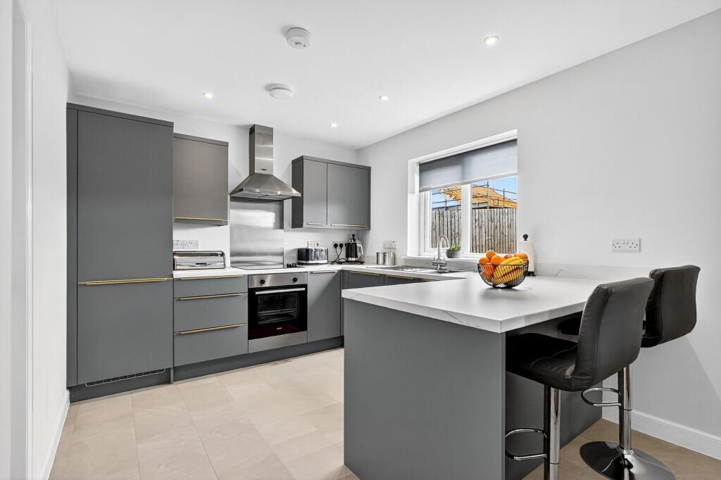 Family Living area and Dining Kitchen