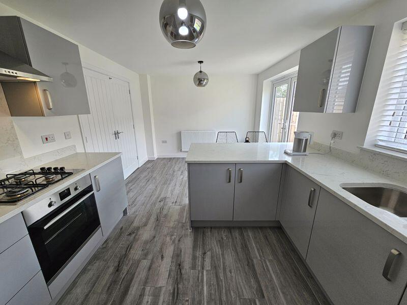 Kitchen into Dining Area
