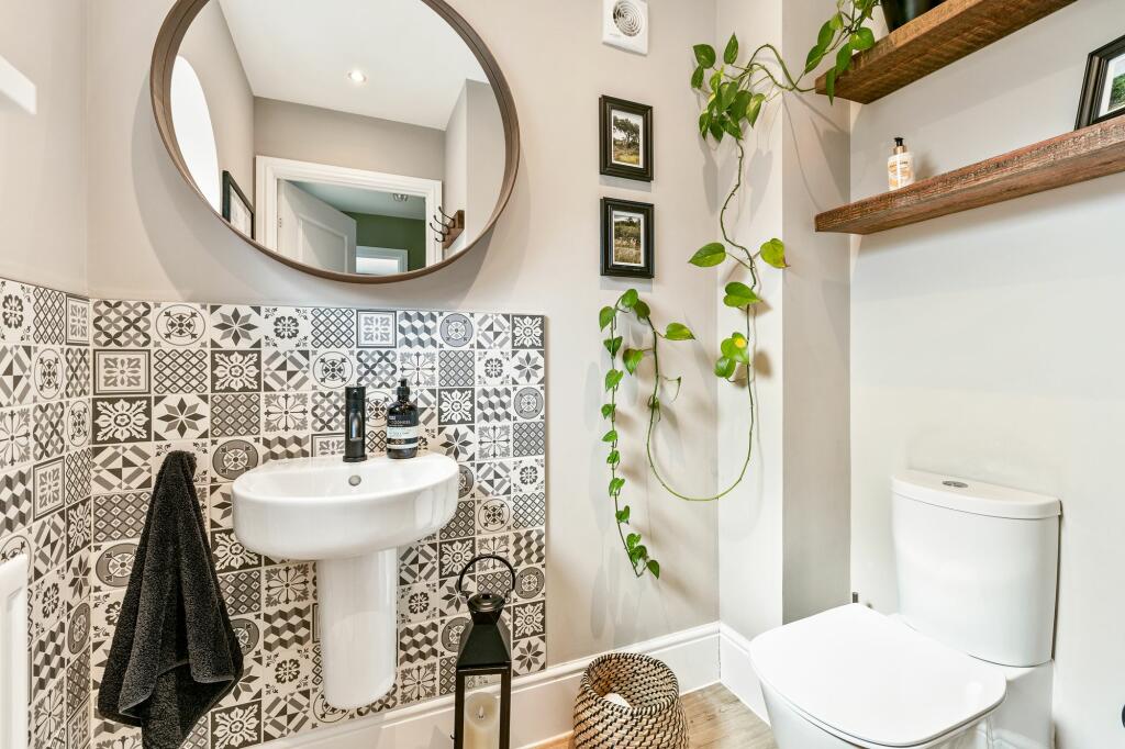 Downstairs cloakroom