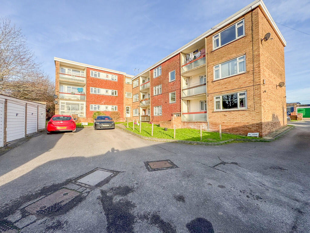 rear of flat