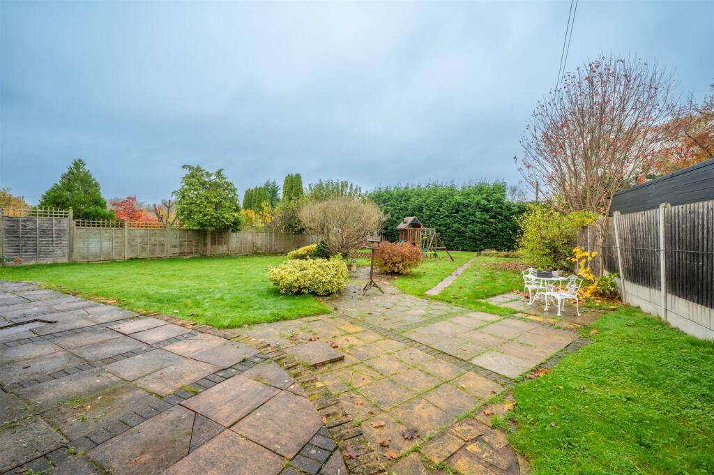 Private Rear Garden