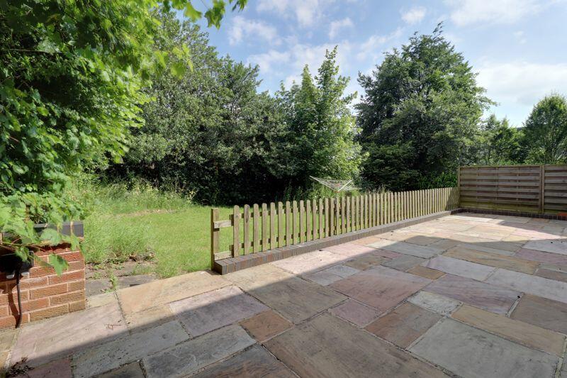 South-East facing Rear Garden