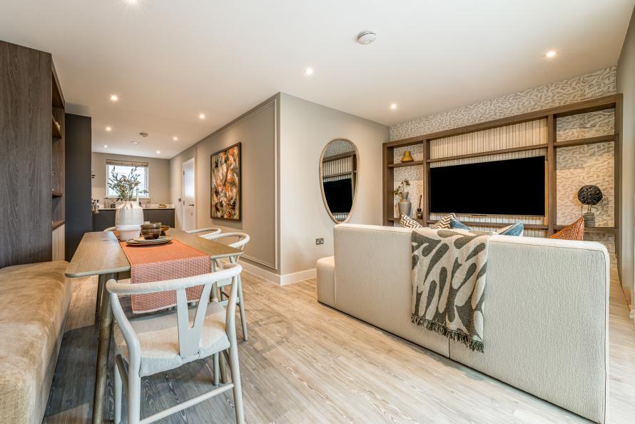 North Gate Park - Plot 2 The Ash - living &amp;