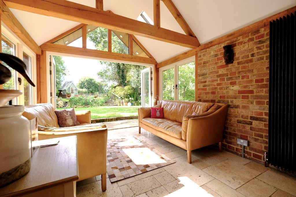 Garden room and doors to large garden