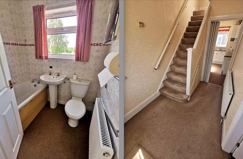 Bathroom and Hallway