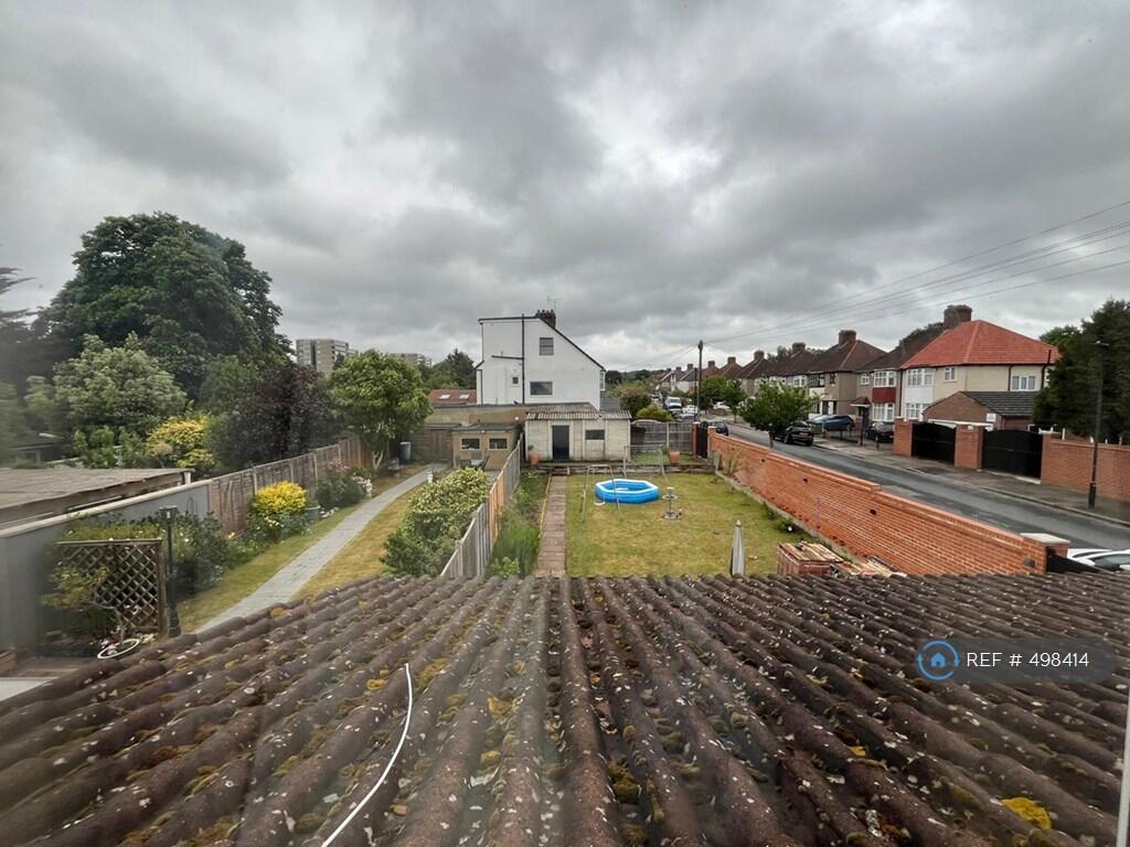 Rear Garden View From Second Bedroom