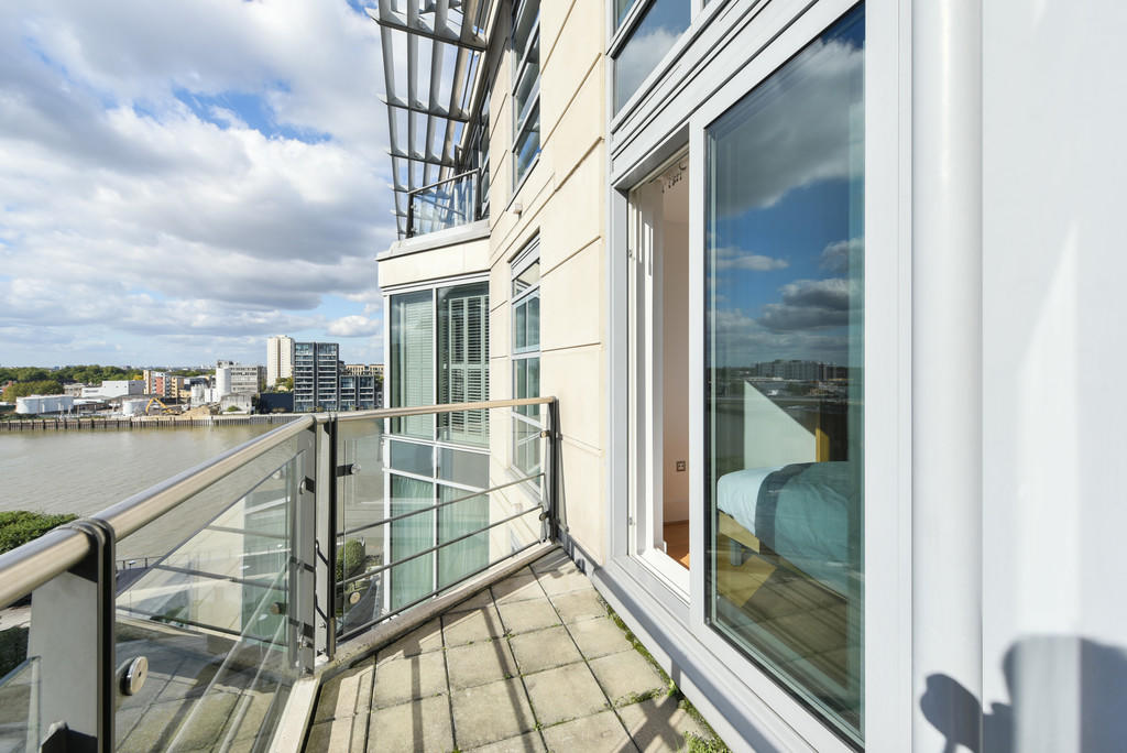 Balcony with Rive...