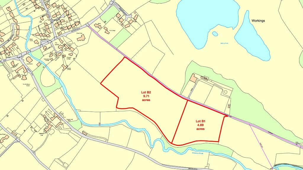 Trysull site plan