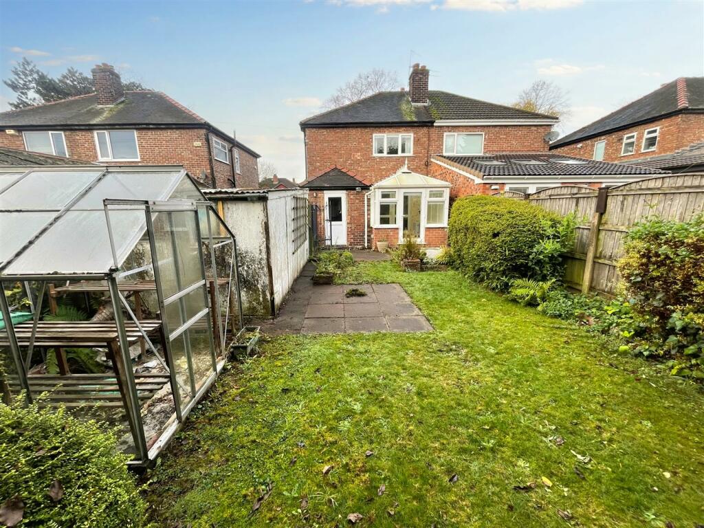 Rear of Property